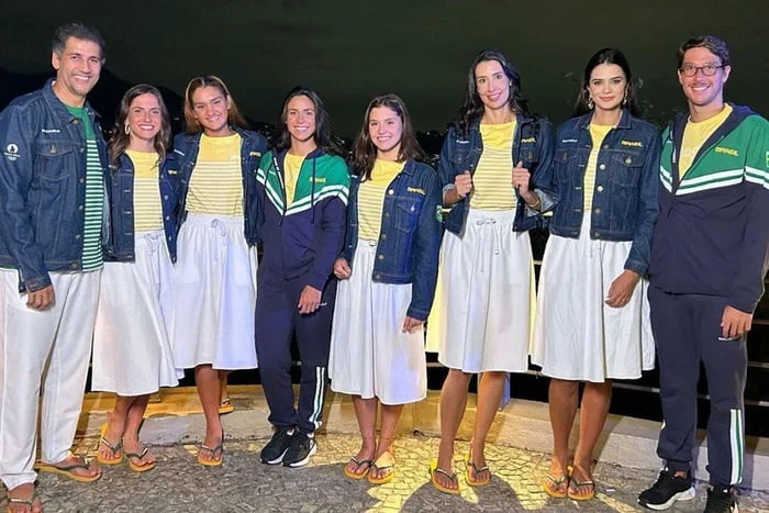 Uniforme olímpico do Brasil é eleito um dos 20 mais bonitos por TV