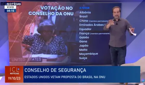 Estados Unidos se alinham com Israel e votam contra resolução do Brasil na ONU