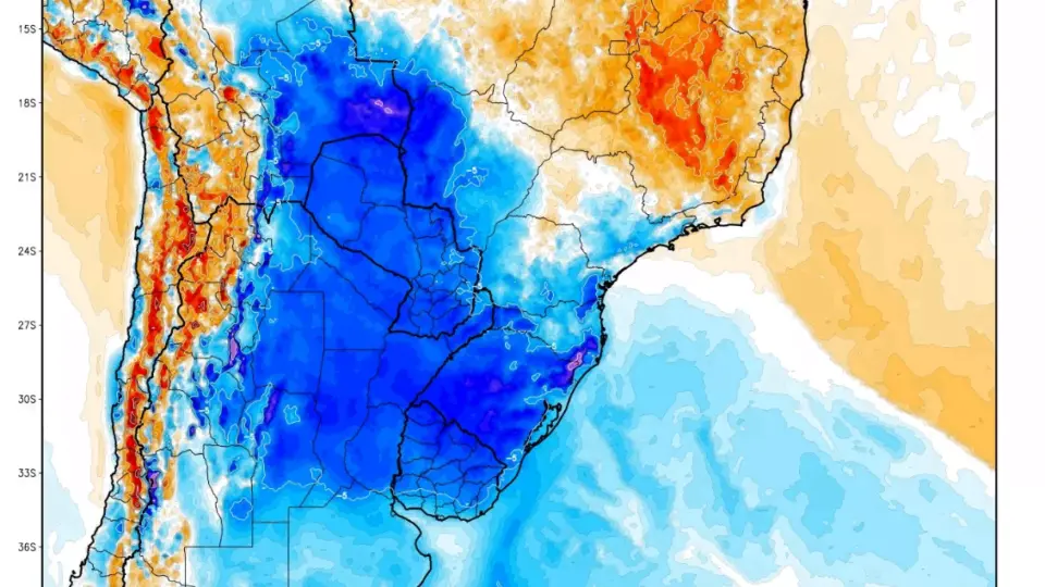 Temperaturas abaixo de 5ºC são registradas no Sul, e há previsão de geadas