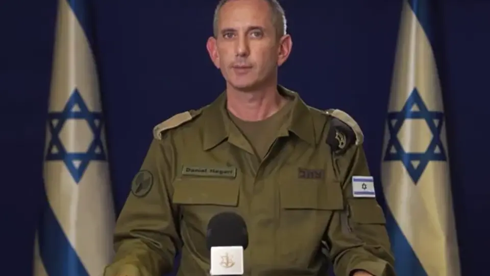 Porta-voz do Exército de Israel reforça que palestinos devem ir para o Sul de Gaza