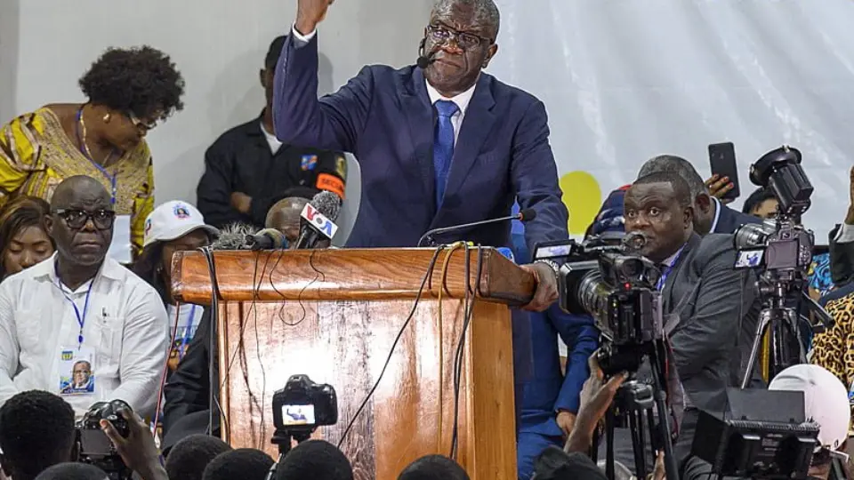 Vencedor do Nobel da Paz anuncia que quer concorrer à presidência do Congo