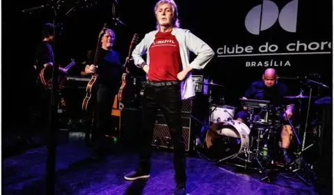 Paul McCartney transforma Clube do Choro, em Brasília, no Cavern Club