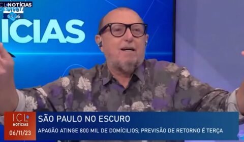 Xico Sá comenta apagão em São Paulo: ‘Privatiza pra você ver o que acontece!’