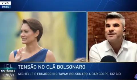 Guga Noblat comenta delação de Mauro Cid: ‘Colocar Michelle Bolsonaro como golpista é ruim para as pretensões políticas dela’