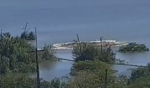 Mina da Braskem em Maceió se rompe sob a Lagoa Mundaú; veja vídeo