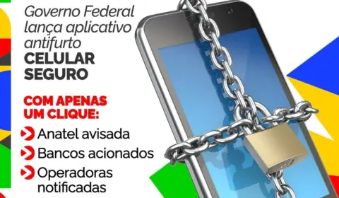 Bloqueio de celular roubado: governo lança aplicativo que inviabiliza uso do aparelho