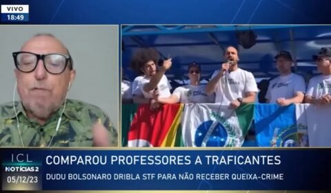 Xico Sá, sobre Eduardo Bolsonaro: ‘Fala mal de professor e foge da Justiça’