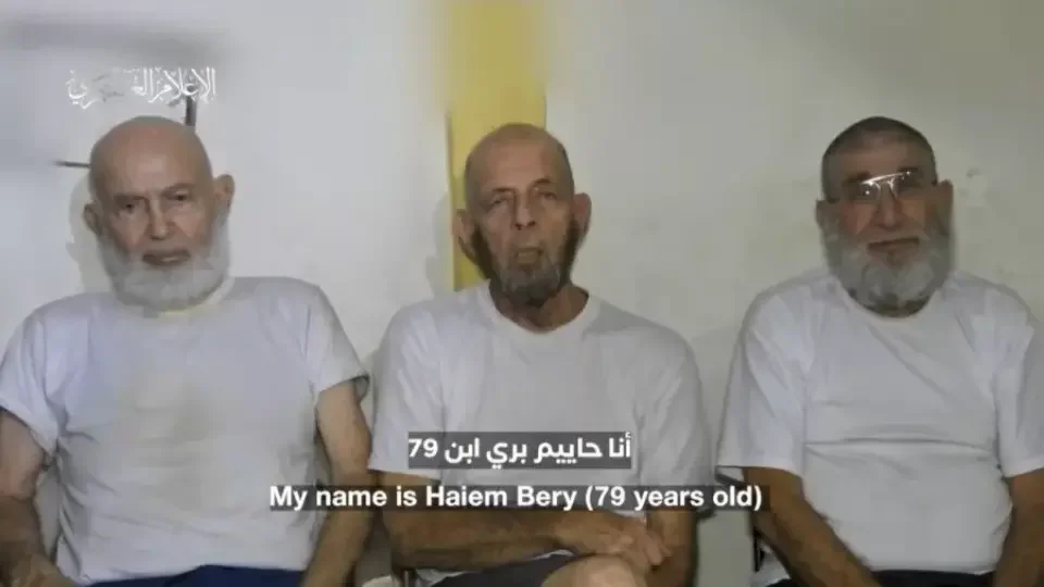 Em vídeo divulgado pelo Hamas, reféns idosos imploram por libertação