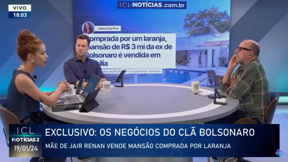 Mansão da ex de Bolsonaro é investigada pela PF por possível lavagem de dinheiro