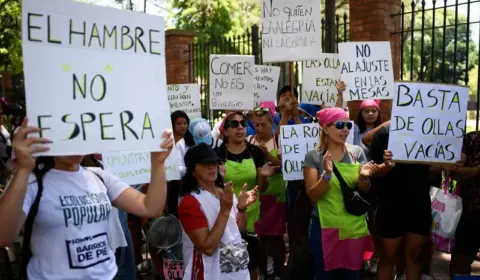 Argentina entra em greve geral contra Milei, que teme marcha ‘incontrolável’