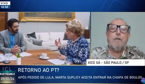 Xico Sá, sobre Marta Suplicy: ‘Não é uma volta fácil ao PT’