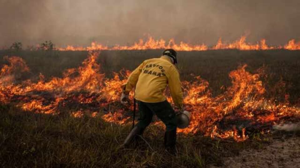 Ibama sofre corte de 19% em recurso para combate ao fogo às vésperas do período seco