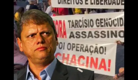 Tarcísio de Freitas diz não ligar para denúncias de violência policial: ‘Tô nem aí’
