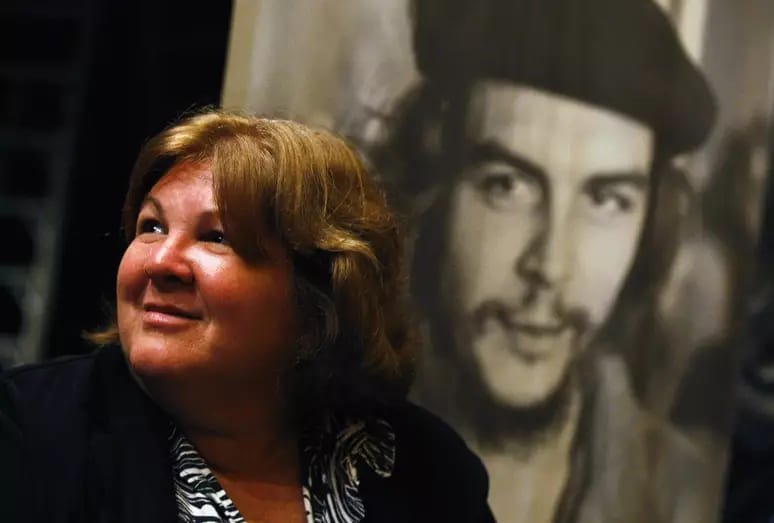 Aleida Guevara, filha de Che Guevara. Reprodução: Bernardo Montoya / Reuters