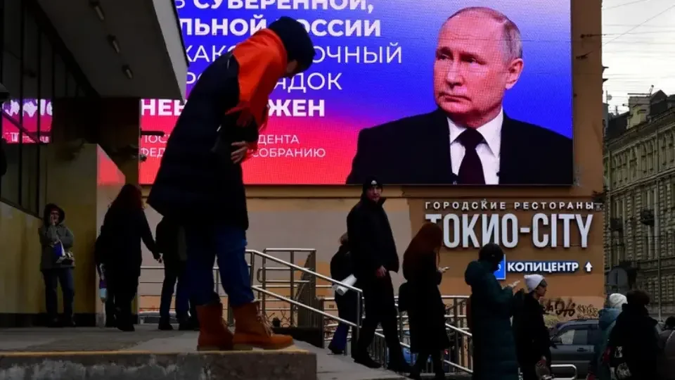 Apuração na Rússia indica vitória de Putin com mais de 80% dos votos