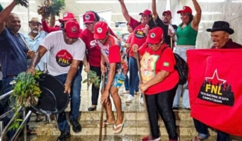 Após demissão de primo de Lira do Incra de Alagoas, movimento popular faz ‘lavagem’