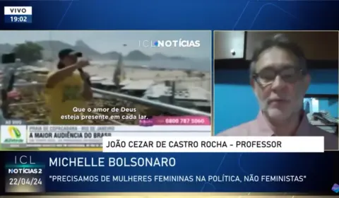 Castro Rocha comenta perigoso avanço do discurso religioso de Michelle Bolsonaro