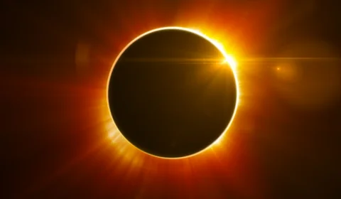 Veja a transmissão do eclipse total feita pela Nasa