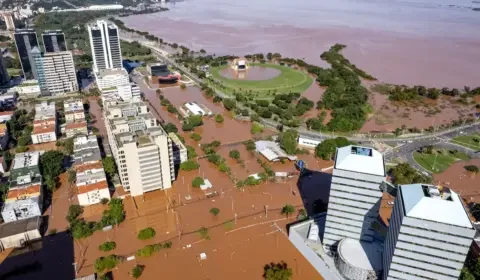 Quase 90% das cidades do RS foram atingidas pelas fortes chuvas e enchentes