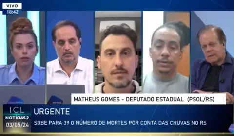 Deputado Matheus Gomes denuncia falta de verbas para Defesa Civil no governo de Eduardo Leite