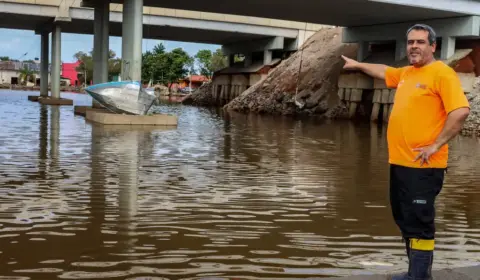 Em redução, Guaíba se aproxima da cota de inundação