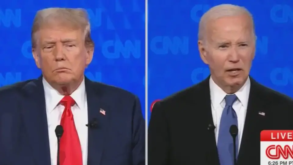 Biden perdido e Trump mentiroso: um debate ruim nos EUA