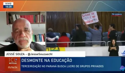 Jessé Souza: ‘Projeto que permite privatizar escolas públicas do PR é aviso sombrio’