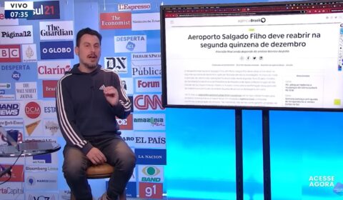 Demori explica o caso da Fraport, concessionária do Aeroporto de Porto Alegre