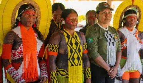 Primeira cacique mulher do povo Kayapó do Kranhkrô toma posse no Pará