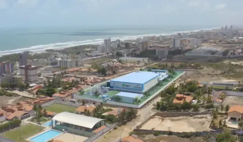 Usina de dessalinização que seria construída próximo a cabos de internet vai mudar de lugar, em Fortaleza (CE)