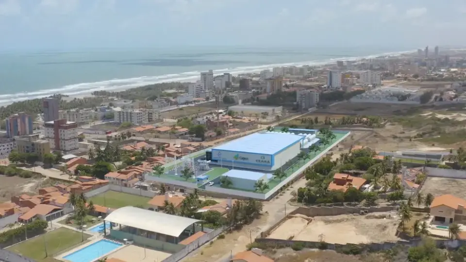 Usina de dessalinização que seria construída próximo a cabos de internet vai mudar de lugar, em Fortaleza (CE)