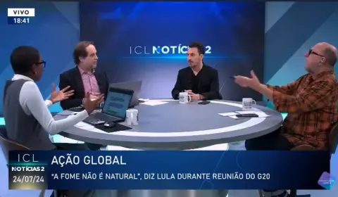 Jornalistas comentam discurso de Lula no G20, que afirmou que ‘fome não é natural’