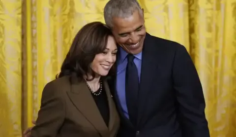 Obama manifesta apoio a Kamala Harris: ‘Será uma presidente fantástica’