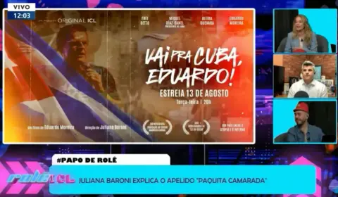 Juliana Baroni explica como surgiu a ideia do filme ‘Vai pra Cuba, Eduardo’