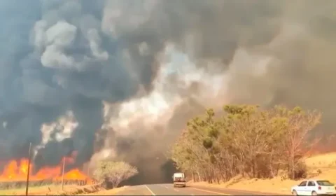 Sobe para 48 o número de cidades de SP com alerta máximo para queimadas